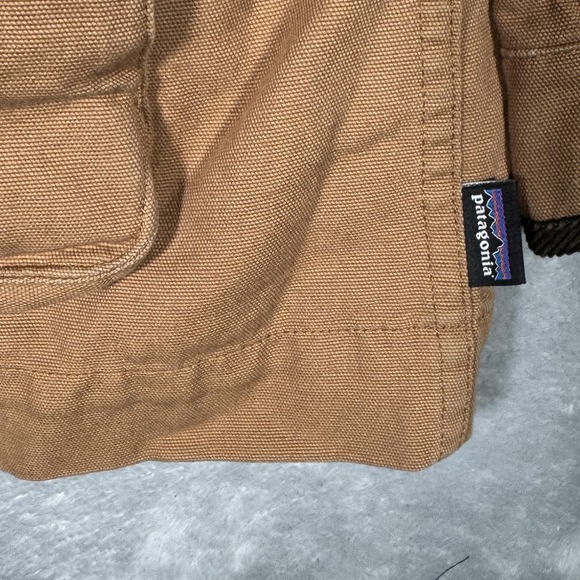 Patagonia Jacket Womens XL Brown Canvas Prairie Dawn 3-in-1 Barn Coat - Picture 2 of 16